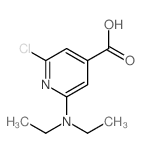 4-Pyridinecarboxylicacid, 2-chloro-6-(diethylamino)- picture