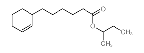 butan-2-yl 6-(1-cyclohex-2-enyl)hexanoate Structure