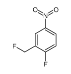 1-氟-2-(氟甲基)-4-硝基苯结构式