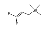 (3,3-difluoro-allyl)-trimethyl-stannane结构式