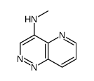 (9CI)-N-甲基吡啶并[3,2-c]吡嗪-4-胺结构式