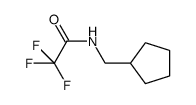 Acetamide, N-(cyclopentylmethyl)-2,2,2-trifluoro- (9CI) structure