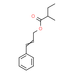 3-phenylallyl 2-methylbutyrate结构式