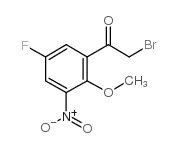 2-bromo-1-(5-fluoro-2-methoxy-3-nitrophenyl)ethanone picture