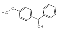 4-Methoxy-a-phenylbenzenemethanol Structure