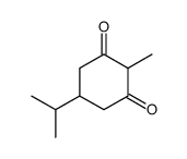 2-methyl-4-isopropylcyclohexane-1,3-dione Structure