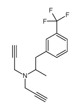 N,N-bis(prop-2-ynyl)-1-[3-(trifluoromethyl)phenyl]propan-2-amine Structure