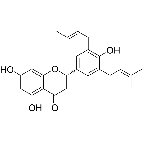 Abyssinone V Structure