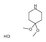 4,4-dimethoxypiperidine monohydrochloride结构式