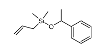 dimethylallylsilyl 1-phenylethyl ether结构式