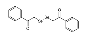 2,2-diselenobis(1-phenylethanone)结构式