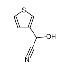 3-thienyl cyanohydrin结构式