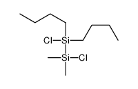 dibutyl-chloro-[chloro(dimethyl)silyl]silane结构式