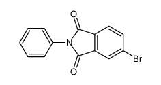 N-Phenyl-4-bromophthalimide Structure