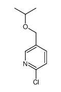 2-chloro-5-(propan-2-yloxymethyl)pyridine Structure