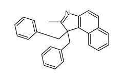 1,1-dibenzyl-2-methylbenzo[e]indole Structure