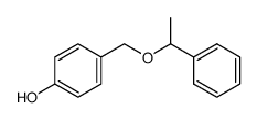 4-(1-phenyl-ethoxymethyl)-phenol Structure