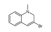 3-bromo-1,2-dihydro-1-methylquinoline结构式