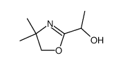 2-Oxazolemethanol, 4,5-dihydro-alpha,4,4-trimethyl- (9CI) structure