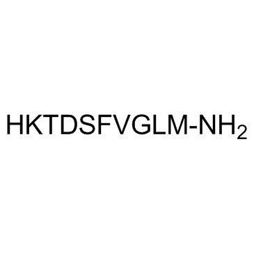 Neurokinin A trifluoroacetate salt structure