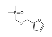 2-(dimethylphosphorylmethoxymethyl)furan Structure