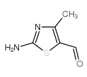 2-AMINO-4-METHYL-5-THIAZOLECARBOXALDEHYDE Structure