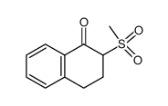 3,4-Dihydro-2-(methylsulfonyl)-1(2H)-naphthalinon Structure