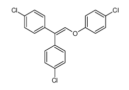 1-[2,2-bis(4-chlorophenyl)ethenoxy]-4-chlorobenzene Structure