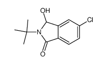 2-tert-butyl-5-chloro-3-hydroxy-2,3-dihydro-1H-isoindol-1-one Structure