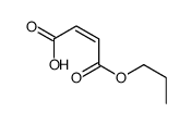 propyl hydrogen maleate Structure