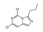 5,7-dichloro-3-propylimidazo[1,5-c]pyrimidine结构式