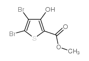 methyl 4,5-dibromo-3-hydroxythiophene-2-carboxylate structure