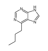 6-butyl-7H-purine Structure