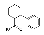 2-Phenylcyclohexanecarboxylic acid结构式