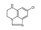 4H-Imidazo[1,5,4-de]quinoxaline,8-chloro-5,6-dihydro-(6CI) structure