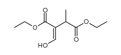 2-hydroxymethylene-3-methyl-succinic acid diethyl ester结构式