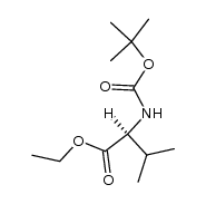 tert-Butyl-4-cyano-4-(dimethyl amino) piperidine-1-carboxylate structure