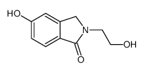 5-hydroxy-2-(2-hydroxyethyl)-3H-isoindol-1-one Structure