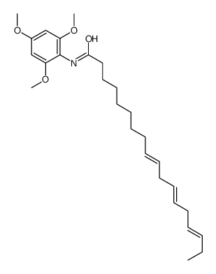 N-(2,4,6-trimethoxyphenyl)octadeca-9,12,15-trienamide Structure