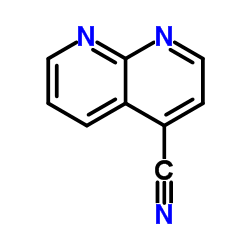 1,8-Naphthyridine-4-carbonitrile structure