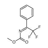 methyl N-(2,2,2-trifluoro-1-phenylethylidene)carbamate Structure