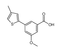 5-Methoxy-3-(4-Methylthiophenyl)benzoic acid picture