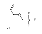 Potassium allyloxymethyltrifluoroborate Structure