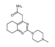 2-(2-(4-methylpiperazin-1-yl)-5,6,7,8-tetrahydroquinazolin-4-yl)acetamide Structure
