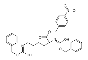 N,N'-Bis(benzyloxycarbonyl)-L-lysine 4-Nitrobenzyl Ester Structure