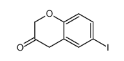 6-iodo-4H-chromen-3-one Structure