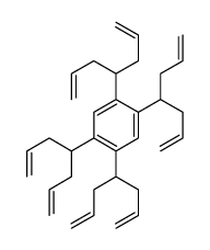 1,2,4,5-tetrakis(hepta-1,6-dien-4-yl)benzene Structure