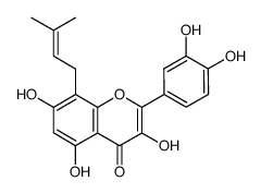 8-Prenylquercetin Structure