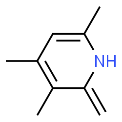 Pyridine, 1,2-dihydro-3,4,6-trimethyl-2-methylene- (9CI) Structure