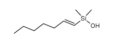 (E)-(hept-1-enyl)dimethylsilanol结构式